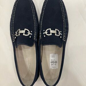 Men's Navy Loafers